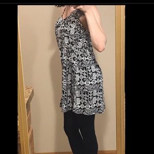Black N White Sundress